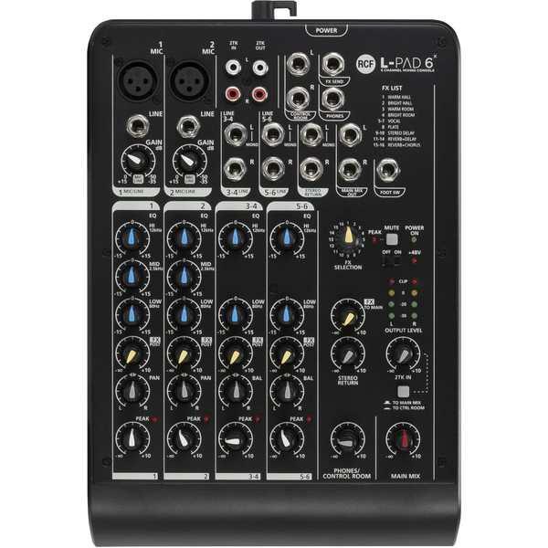 Mixer RCF L-PAD 6X