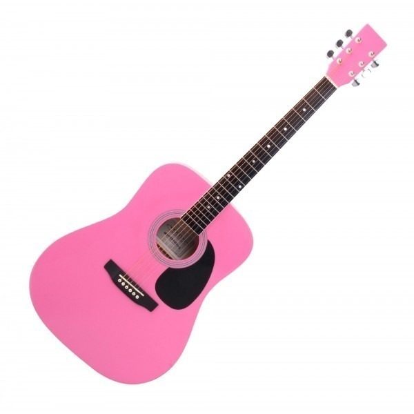 Chitara Acustica Rapsodia Reghin  3/4 Pink