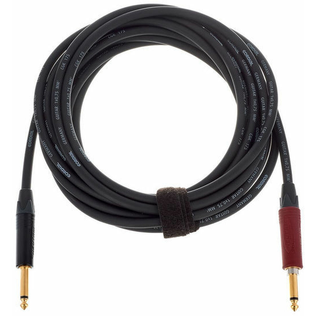 Cordial CSI 3 PP-SILENT Instrumentenkabel – 3 Meter, Störanfällig Reduzierte Silent-Version, Für Gitarre & Bass