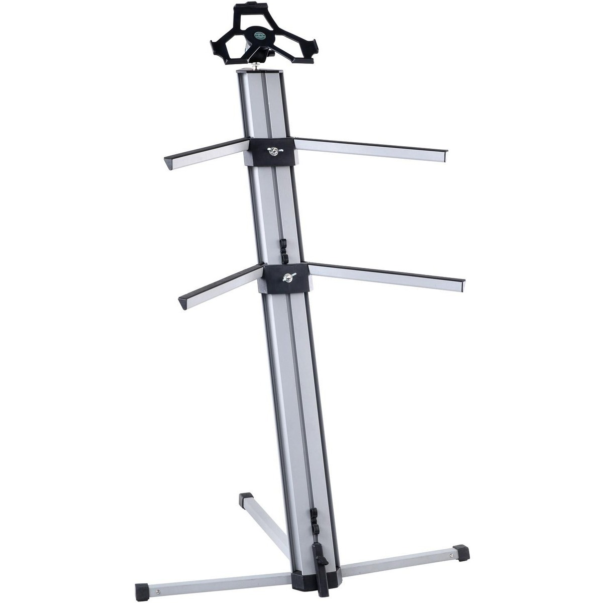 Classic Cantabile support de claviers KS-100 argenté, statif de micro et housse compris - Instruments de musique Classic Cantabile support de claviers KS-100 argenté, statif de micro et housse compris - Instruments de musique